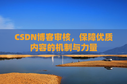 CSDN博客审核,保障优质内容的机制与力量